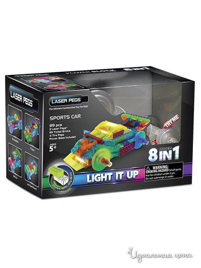 Набор 8 в 1 "Энергоблок  Машина" Laserpegs