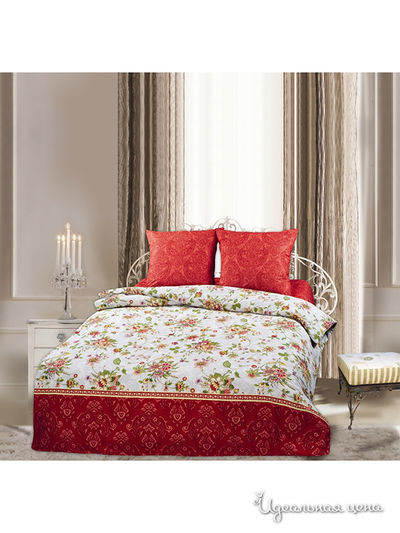 Комплект постельного белья 1,5-спальный, 70*70 см Романтика, цвет Мультиколор