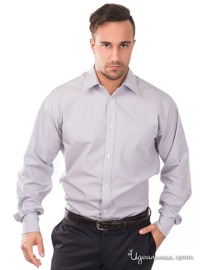 Рубашка Leo, цвет серый