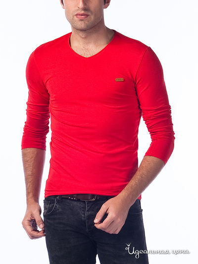 Лонгслив Saint Laurent, цвет красный