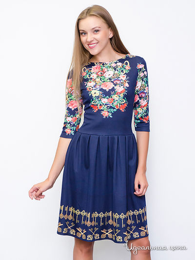 Платье Aerin, цвет синий