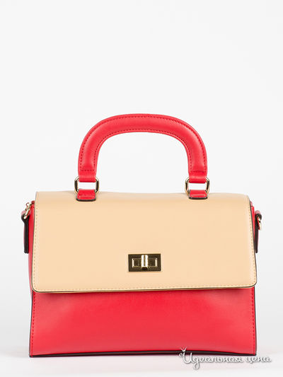 Сумка Milana, цвет красный, молочный