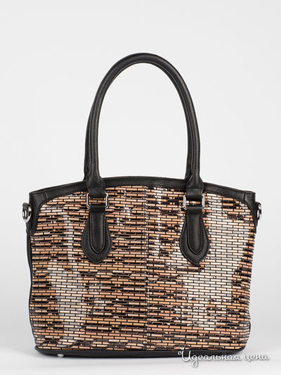 Сумка Milana, цвет черный, коричневый