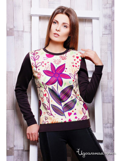 Свитшот Irmana, цвет мультиколор