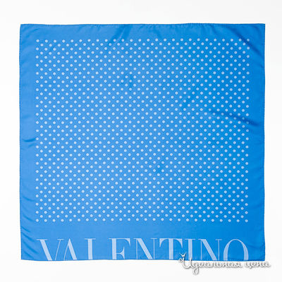 Платок Valentino, цвет цвет небесно-голубой