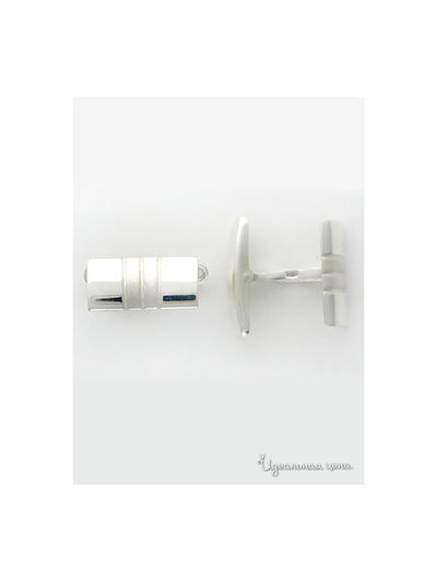 Запонки Эстет, цвет серебряный