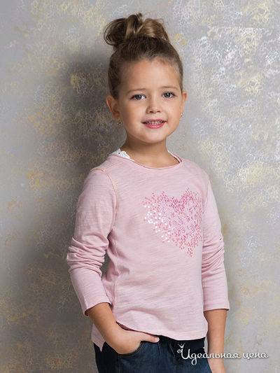 Лонгслив Viaggio Bambini, цвет розовый