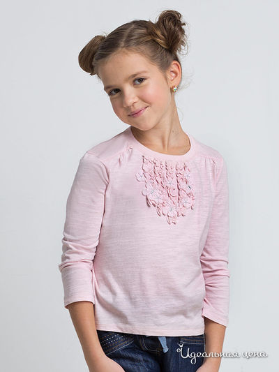 Лонгслив Viaggio Bambini, цвет светло-розовый