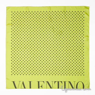 Платок Valentino, цвет цвет лимонный