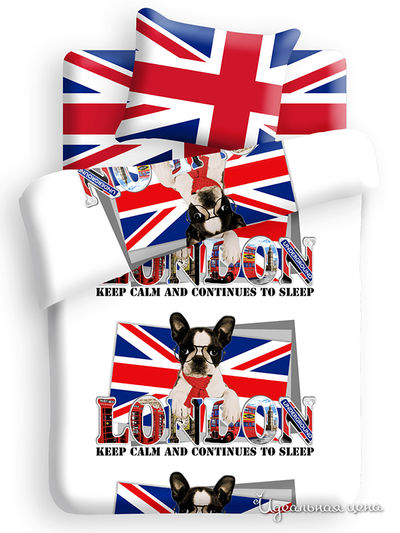 Комплект постельного белья 1,5-спальный ( 70*70 см) Непоседа, цвет мультицвет