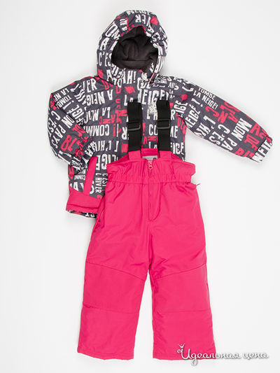 Костюм Deux par Deux, цвет розовый, серый