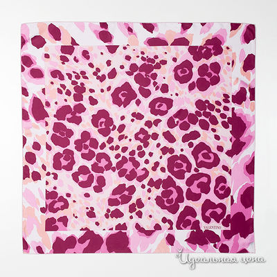 Платок Valentino, цвет цвет сиреневый / розовый