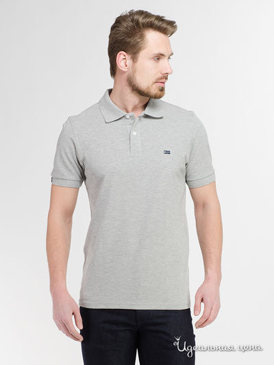 Поло Dolce & Gabbana, цвет серый