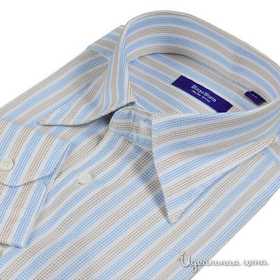 Рубашка Vinzo & Vista, цвет бежевый, голубой