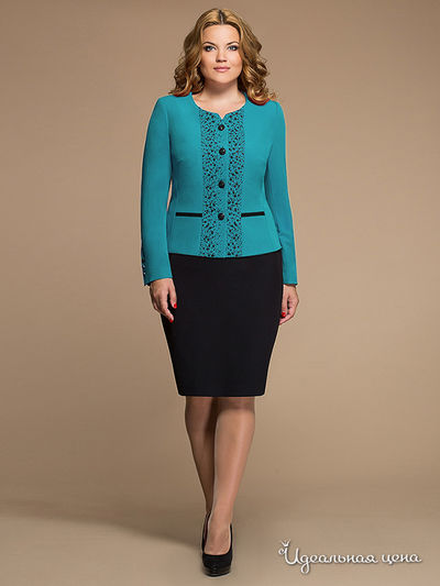 Костюм Panda, цвет бирюзовый, черный