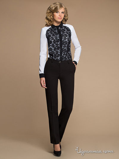 Блуза Panda, цвет белый, черный