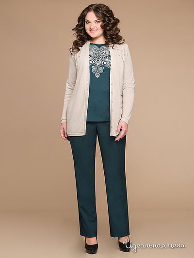 Костюм Panda, цвет бежевый, зеленый