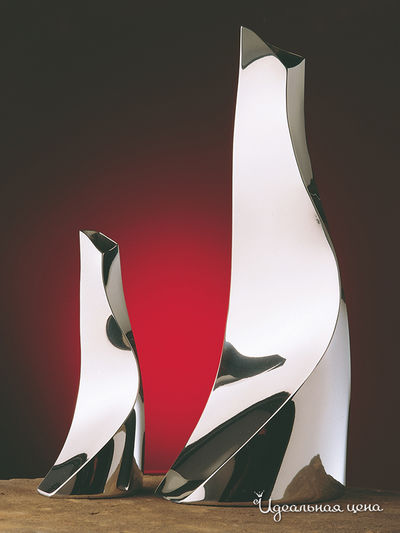 Ваза Wentworth Pewter, цвет серебряный