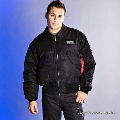 Куртка Alpha Industries, цвет цвет черный