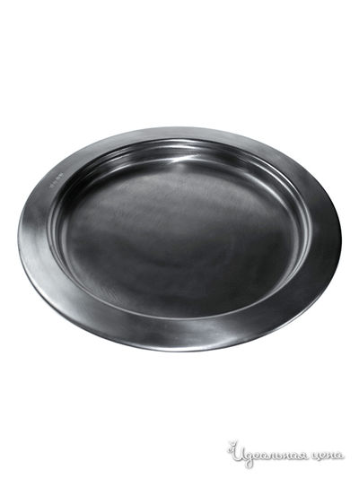 Поднос сервировочный Wentworth Pewter, цвет серебряный