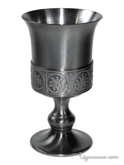 Стакан Wentworth Pewter, цвет серебряный