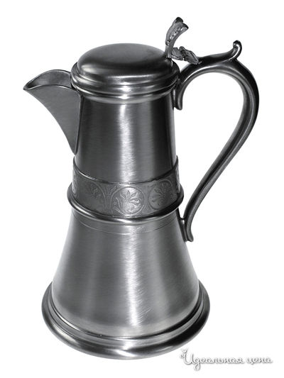 Кувшин Wentworth Pewter, цвет серебряный