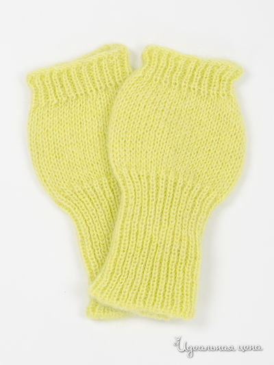 Варежки Kontatto, цвет лимонный