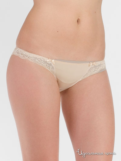 Трусы-бразилиано Dentelle, цвет бежевый