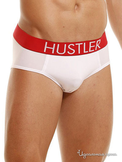 Трусы Hustler Lingerie, цвет красный, молочный