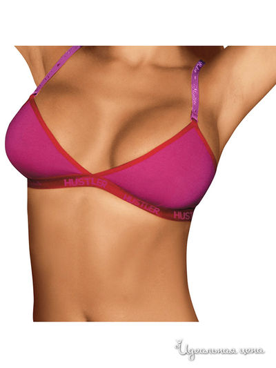 Бюстгальтер Hustler Lingerie, цвет фуксия