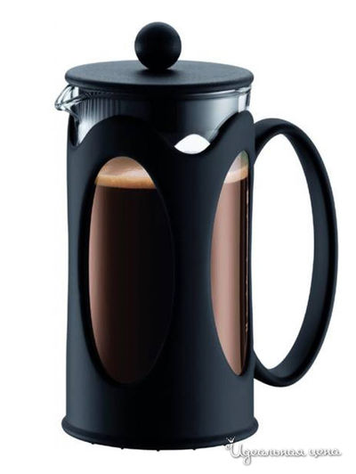 Кофейник, 0,35 л Bodum, цвет чёрный