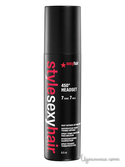 Спрей для горячей укладки сильной фиксации, 250 мл Sexy Hair