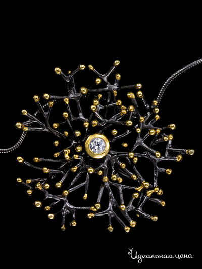 Кулон на цепочке Ainsi-classic, цвет серебряный