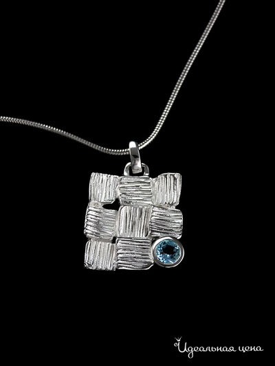 Кулон на цепочке Ainsi-classic, цвет серебряный