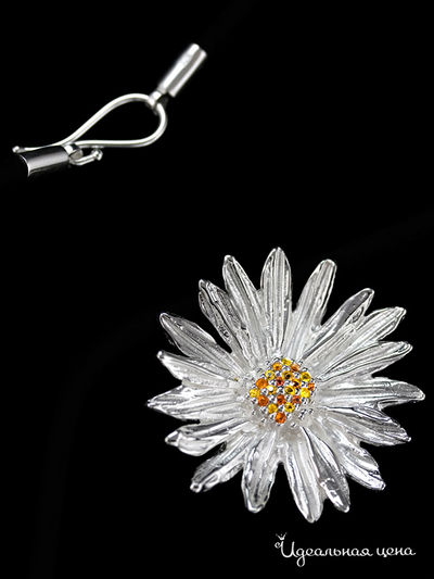 Кулон на шнурке Ainsi-classic, цвет серебряный