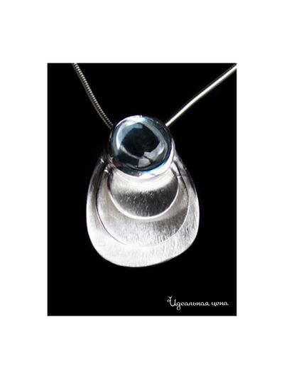 Кулон на цепочке Ainsi-classic, цвет серебряный