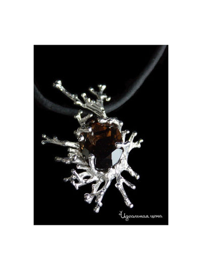 Кулон на шнурке Ainsi-classic, цвет серебряный