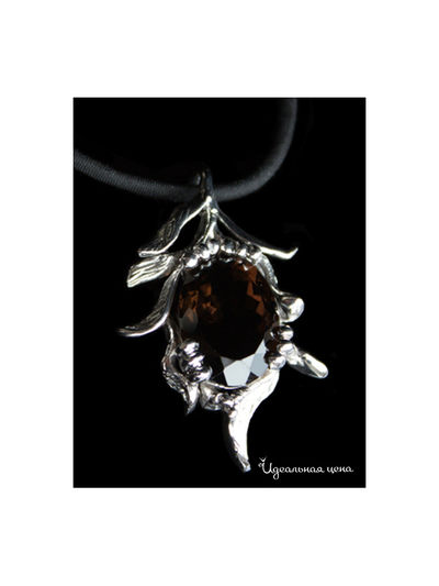 Кулон на шнурке Ainsi-classic, цвет серебряный