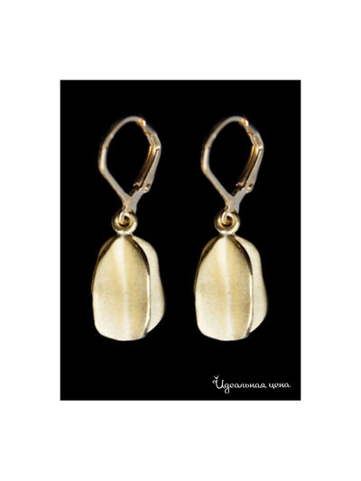 Серьги Ainsi-classic, цвет серебряный с позолотой