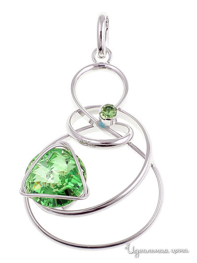 Кулон Malu, цвет зеленый