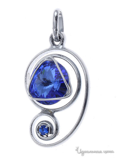 Кулон Malu, цвет синий