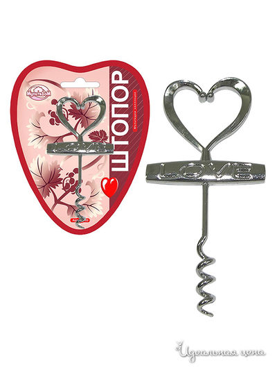 Штопор, 17*14*1 см Мультидом, цвет в ассортименте