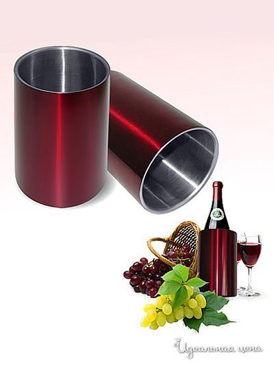 Ведерко-термос, 12,5*13*20 см Мультидом, цвет красный