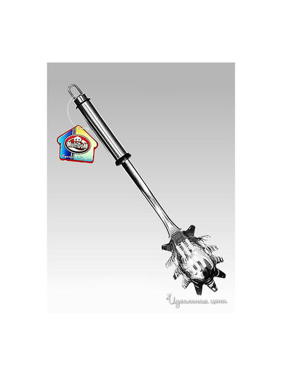 Ложка для спагетти Мультидом, цвет металл