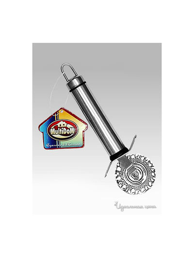 Тесторезка, 23*8*2 см Мультидом, цвет в ассортименте