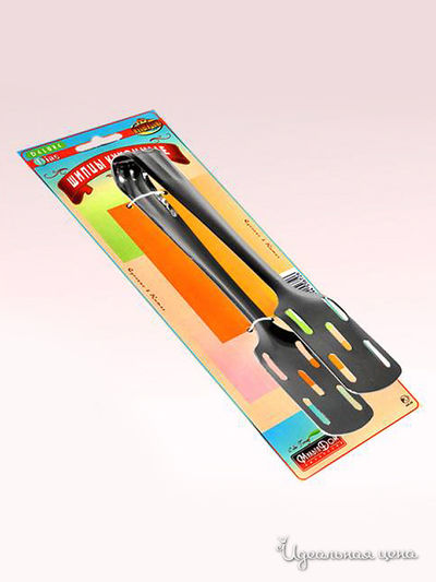 Щипцы для пирожных, 25*8*3 см Мультидом, цвет в ассортименте