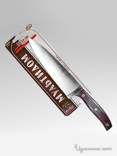 Нож шеф-разделочный, 31см Мультидом, цвет металл