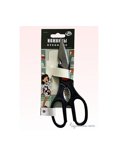 Ножницы кухонные, 24*11*1 см Мультидом, цвет в ассортименте