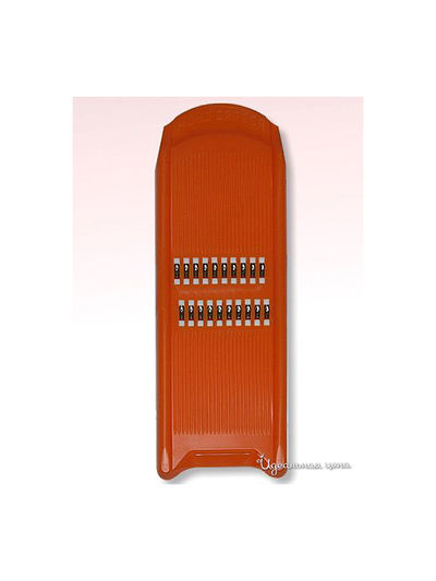 Терка для корейской моркови, 38*12*2 см Мультидом, цвет в ассортименте