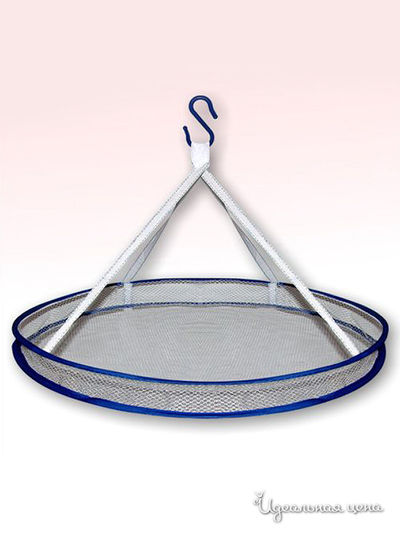 Сетка для сушки свитеров, D 58 см Мультидом, цвет белый, синий